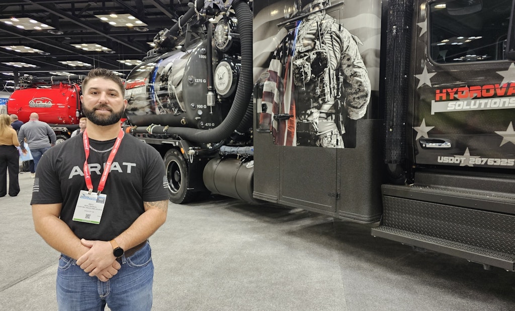 Tornado Hydrovac Unit’s Eye-Catching Design Honors Military