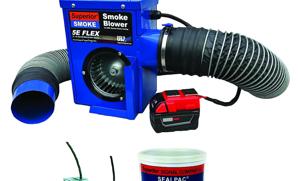 Superior Signal 5E FLEX Battery-Powered Smoke Blower