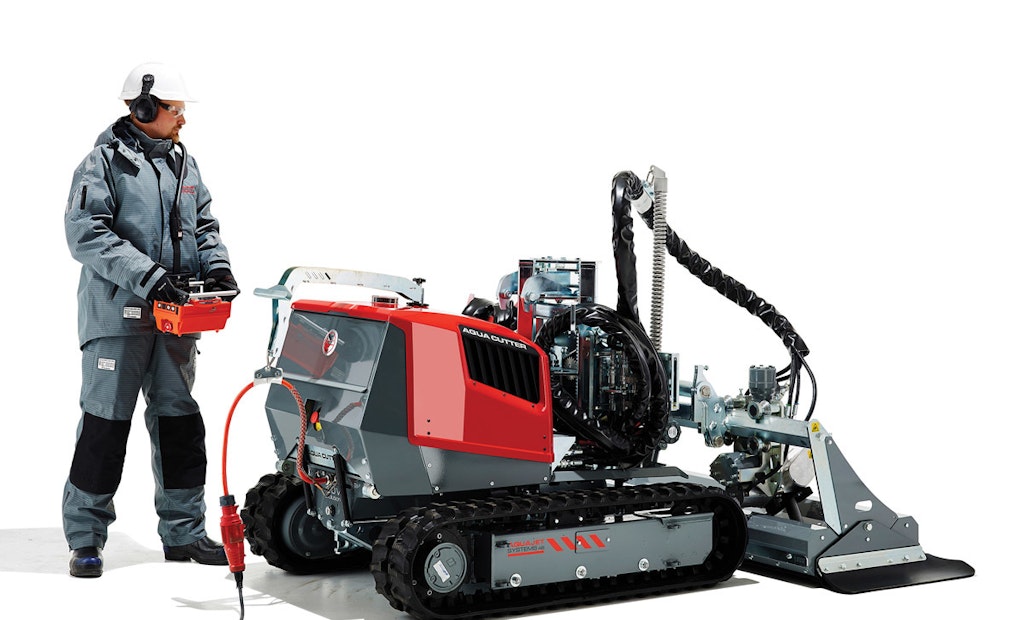 Compact Hydrodemolition Machines Offer Power, Versatility and Safety