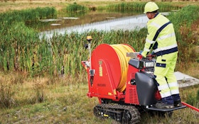 Reach Where Sewer Cleaner Units Can’t With the Bucher  Municipal Easement Reel