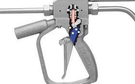 Waterblast Control Handle  Reduces Operator Fatigue