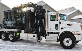 Compact Hydroexcavator Easily Navigates Urban Settings