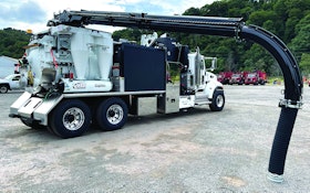 Product Spotlight - Hydrovac truck fits weight restrictions while providing big power