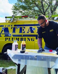 Plumber Saves Koi Pond With Pipe Patching Solution