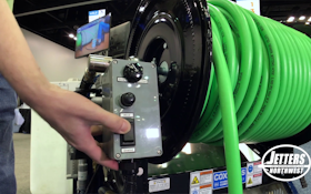 Jetter Hose Reel Rewind Options